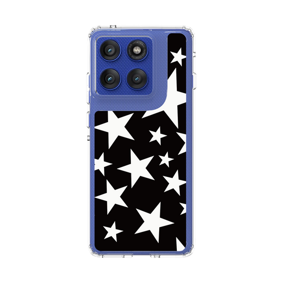 スリムプロテクションケース［ Stars - Black ］