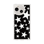 スリムプロテクションケース［ Stars - Black ］