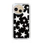 スリムプロテクションケース［ Stars - Black ］