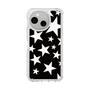 スリムプロテクションケース［ Stars - Black ］