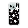 スリムプロテクションケース［ Stars - Black ］