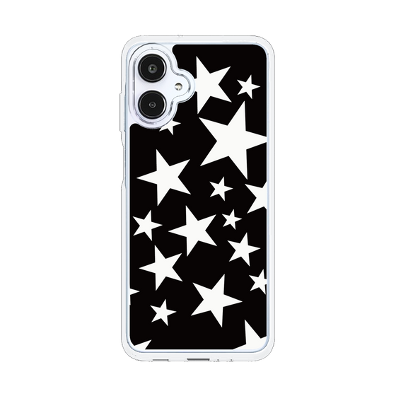 スリムプロテクションケース［ Stars - Black ］