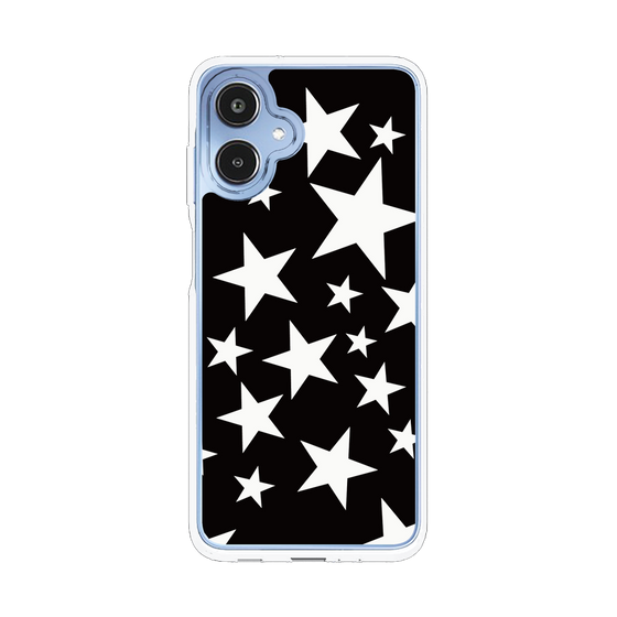 スリムプロテクションケース［ Stars - Black ］