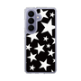 スリムプロテクションケース［ Stars - Black ］