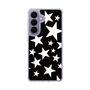 スリムプロテクションケース［ Stars - Black ］