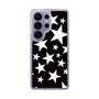 スリムプロテクションケース［ Stars - Black ］