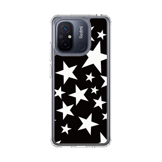 スリムプロテクションケース［ Stars - Black ］