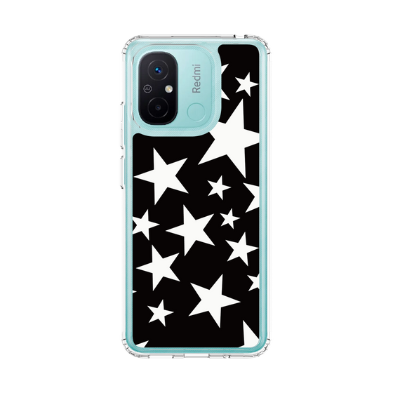 スリムプロテクションケース［ Stars - Black ］
