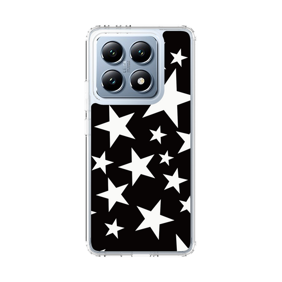 スリムプロテクションケース［ Stars - Black ］
