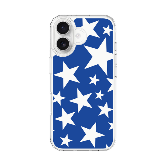 スリムプロテクションケース［ Stars - Blue ］