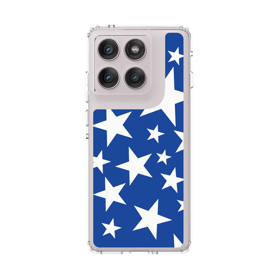 スリムプロテクションケース［ Stars - Blue ］