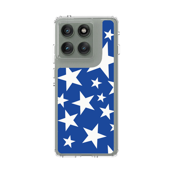 スリムプロテクションケース［ Stars - Blue ］