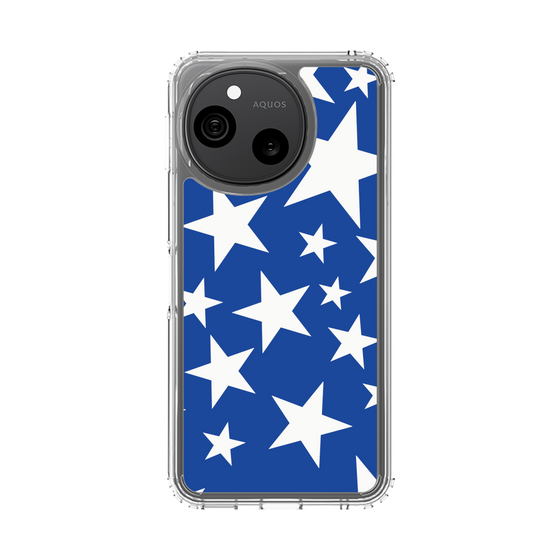 スリムプロテクションケース［ Stars - Blue ］