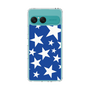 スリムプロテクションケース［ Stars - Blue ］