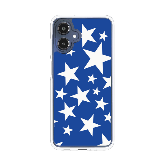 スリムプロテクションケース［ Stars - Blue ］
