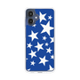 スリムプロテクションケース［ Stars - Blue ］
