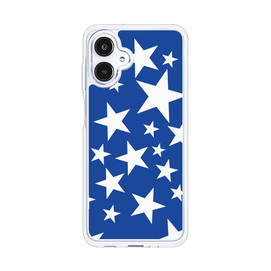 スリムプロテクションケース［ Stars - Blue ］