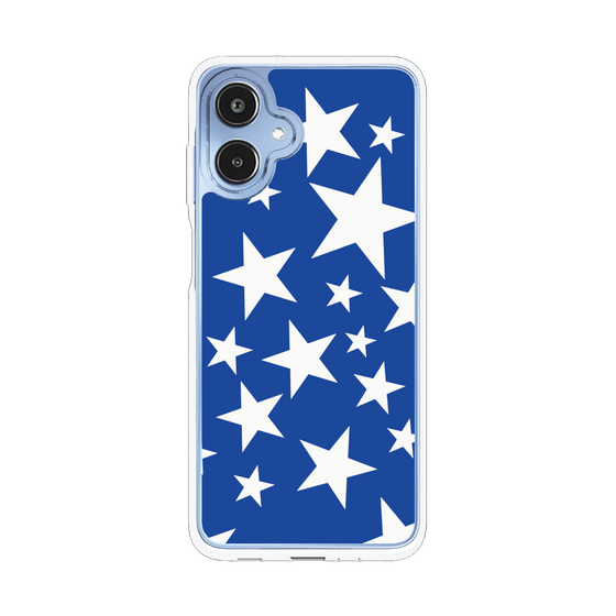 スリムプロテクションケース［ Stars - Blue ］