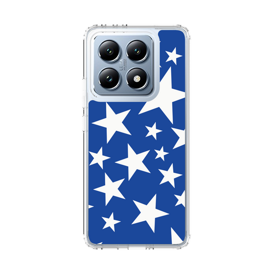 スリムプロテクションケース［ Stars - Blue ］