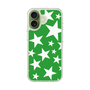 スリムプロテクションケース［ Stars - Green ］