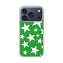 スリムプロテクションケース［ Stars - Green ］