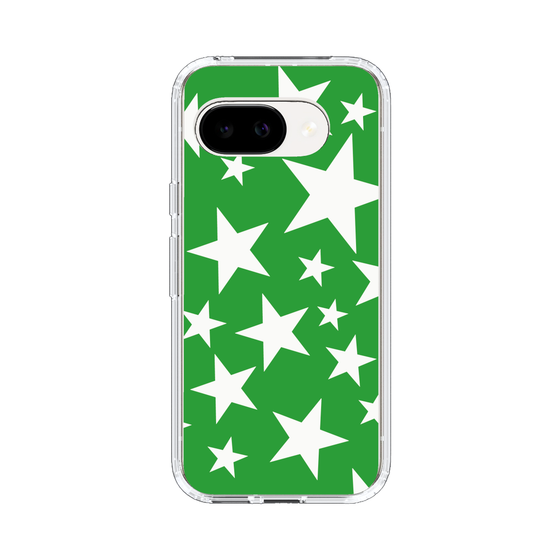 スリムプロテクションケース［ Stars - Green ］