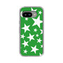 スリムプロテクションケース［ Stars - Green ］