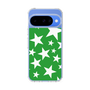 スリムプロテクションケース［ Stars - Green ］