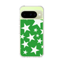 スリムプロテクションケース［ Stars - Green ］