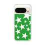 スリムプロテクションケース［ Stars - Green ］