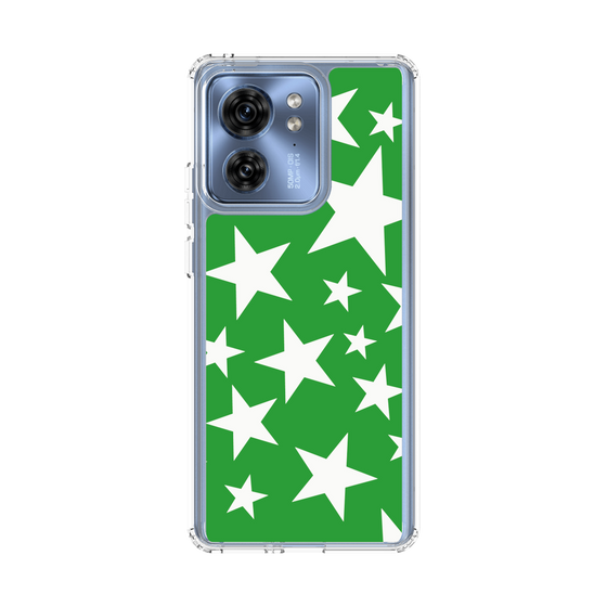 スリムプロテクションケース［ Stars - Green ］