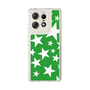 スリムプロテクションケース［ Stars - Green ］