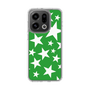 スリムプロテクションケース［ Stars - Green ］