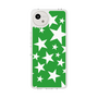 スリムプロテクションケース［ Stars - Green ］