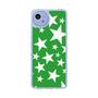 スリムプロテクションケース［ Stars - Green ］