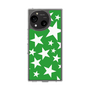 スリムプロテクションケース［ Stars - Green ］