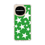 スリムプロテクションケース［ Stars - Green ］