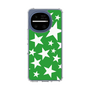 スリムプロテクションケース［ Stars - Green ］