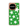 スリムプロテクションケース［ Stars - Green ］