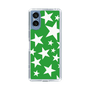 スリムプロテクションケース［ Stars - Green ］