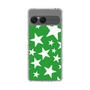 スリムプロテクションケース［ Stars - Green ］