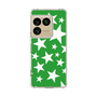 スリムプロテクションケース［ Stars - Green ］