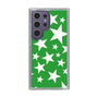 スリムプロテクションケース［ Stars - Green ］