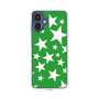 スリムプロテクションケース［ Stars - Green ］
