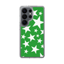 スリムプロテクションケース［ Stars - Green ］