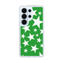 スリムプロテクションケース［ Stars - Green ］