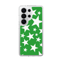 スリムプロテクションケース［ Stars - Green ］
