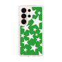 スリムプロテクションケース［ Stars - Green ］