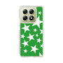 スリムプロテクションケース［ Stars - Green ］