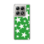 スリムプロテクションケース［ Stars - Green ］